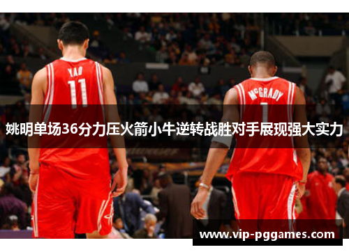 姚明单场36分力压火箭小牛逆转战胜对手展现强大实力